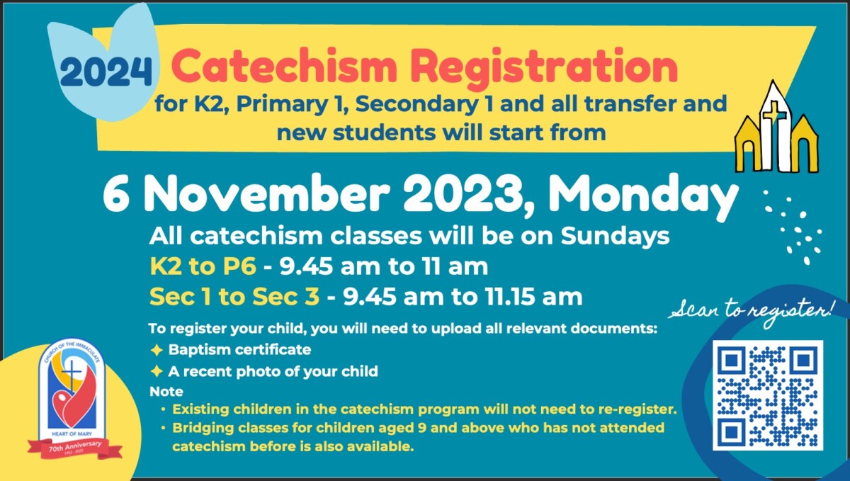 2024 Catechism Registration