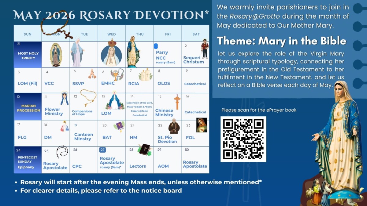 mayoct rosary schedule